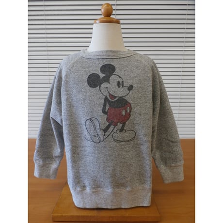DENIM DUNGAREE/ MICKEY ワッペン スウェット | LITTLE FIELD
