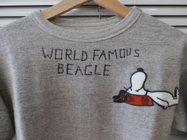 DENIM DUNGAREE スヌーピートレーナー 02 グレー#941 DENIM DUNGAREE スヌーピートレーナー 02 グレー#941 02サイズ