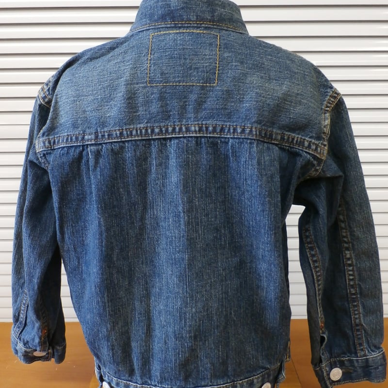 DENIM DUNGAREE/ 8ozデニムジャケット ブルー | LITTLE FIELD