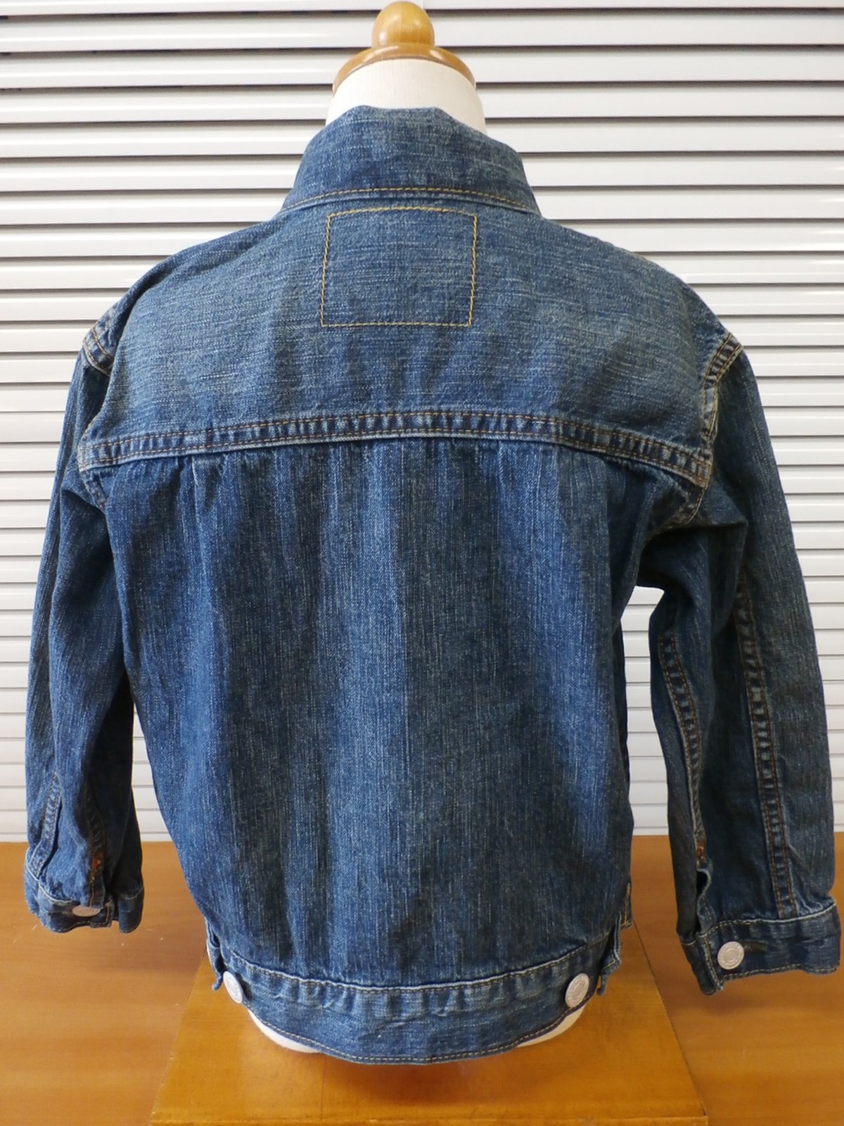 デニムダンガリージャケット DENIM DUNGAREE/ 8ozデニムジャケット ブルー | LITTLE FIELD