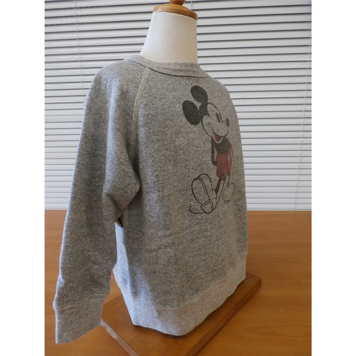 DENIM DUNGAREE/ MICKEY ワッペン スウェット | LITTLE FIELD