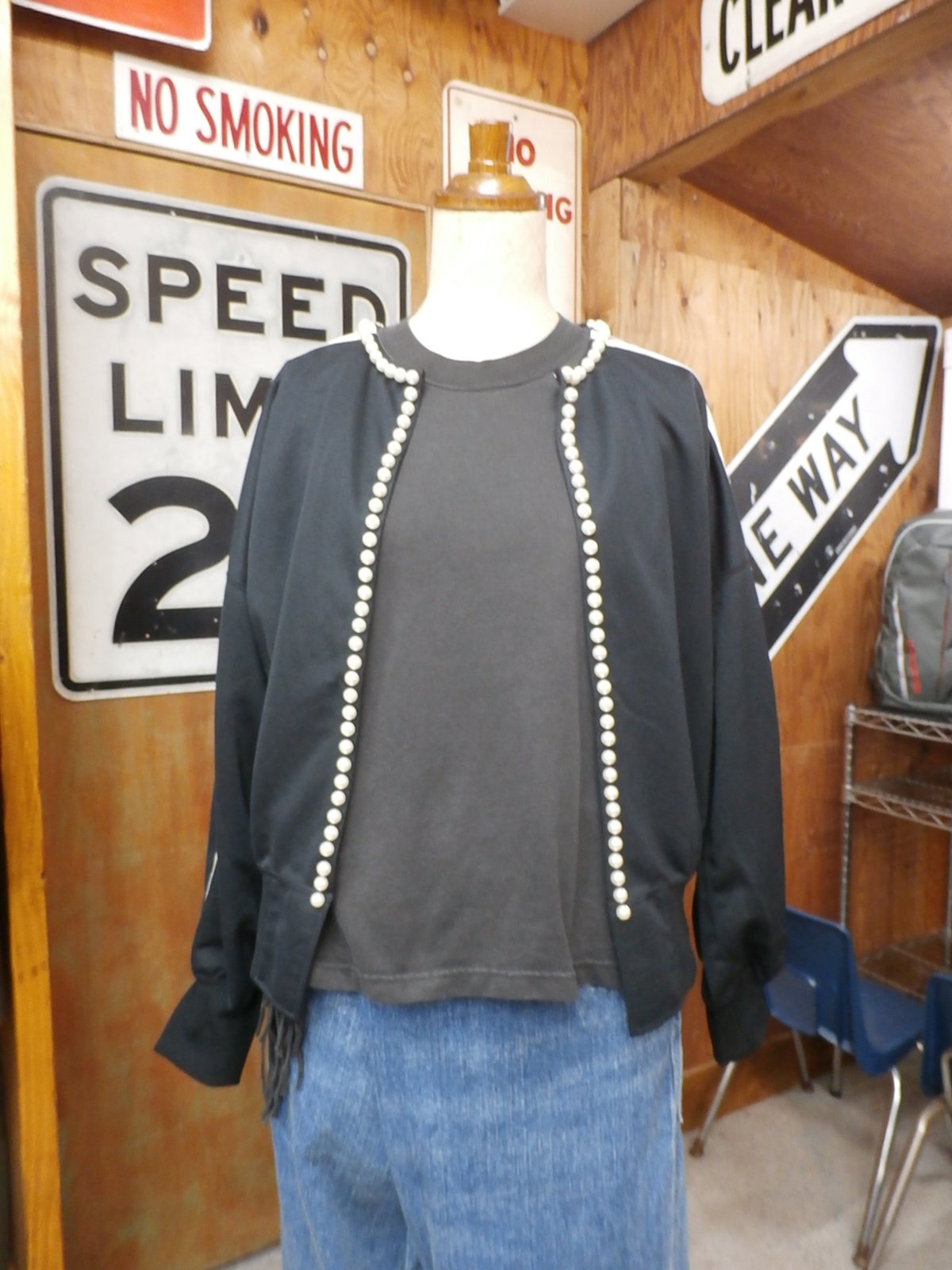 MARET/パール ON THE トラックカーデ | LITTLE FIELD