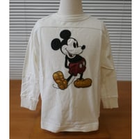 DENIM DUNGAREE/ MICKEY ワッペン スウェット | LITTLE FIELD
