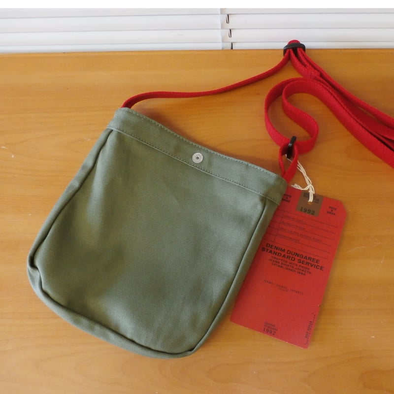 DENIM DUNGAREE/ ミニ ニュースペーパーBAG | LITTLE FIELD