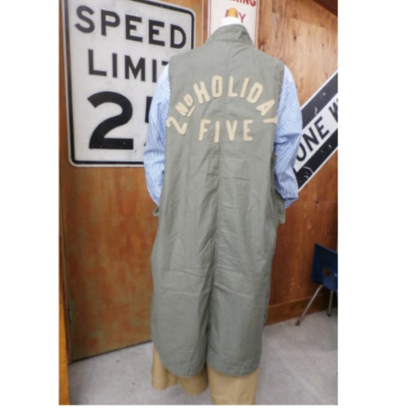 DENIM DUNGAREE】バックサテン ラクガキ パンツ 迷彩柄