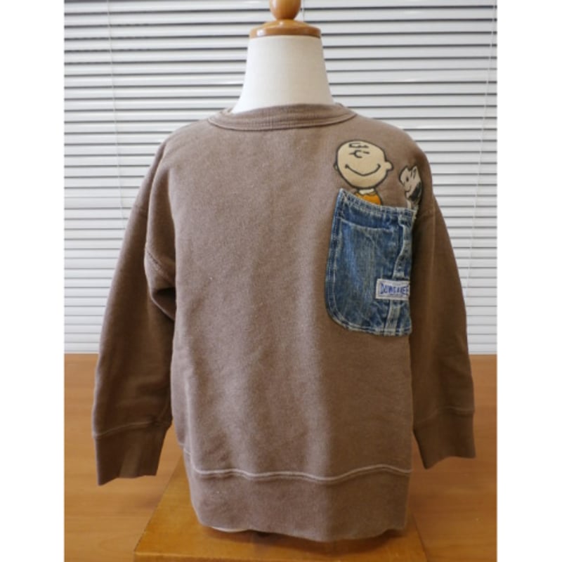 DENIM DUNGAREE/ SNOOPY ポケットスウェット | LITTLE FIELD