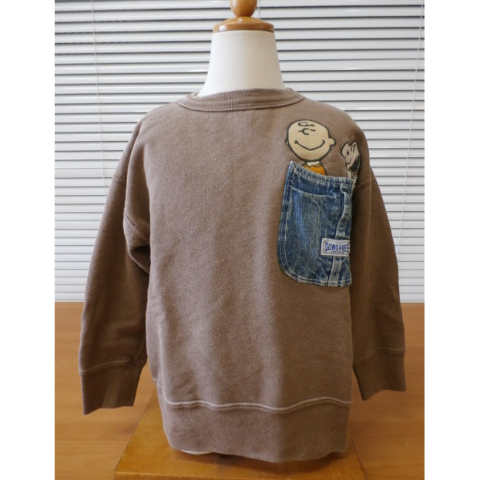 DENIM DUNGAREE/ SNOOPY ポケットスウェット | LITTLE FIELD