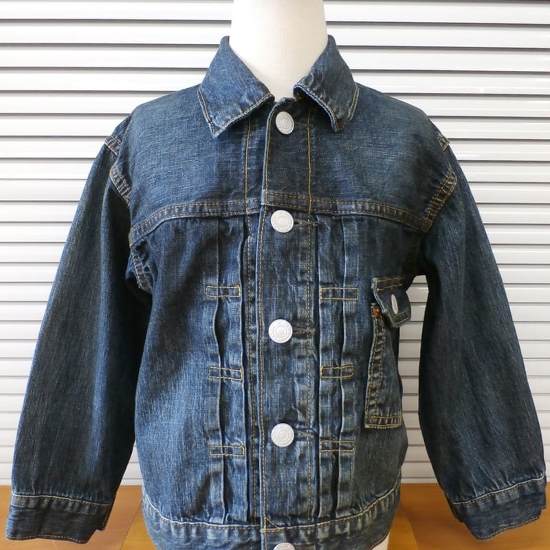 DENIM DUNGAREE/ 8ozデニムジャケット ブルー | LITTLE FIELD