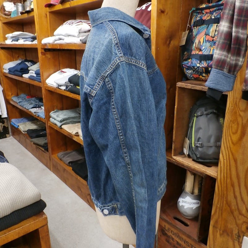 DENIM DUNGAREE/ 8ozデニムジャケット ブルー | LITTLE FIELD