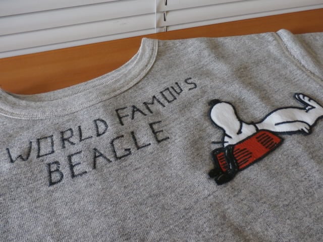 DENIM DUNGAREE/ SNOOPY SLEEP スウェット | LITTLE FIELD