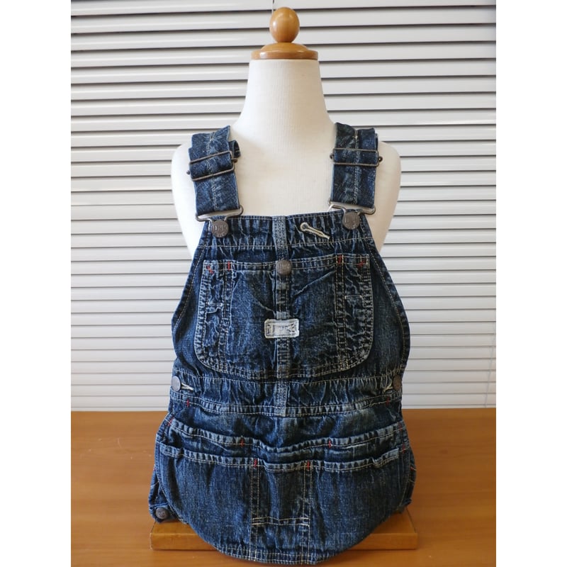 DENIM DUNGAREE/8オンスデニムアウトドアベスト ネイビー | LITTLE FIELD 