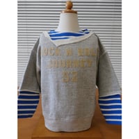 DENIM DUNGAREE/ MICKEY ワッペン スウェット | LITTLE FIELD