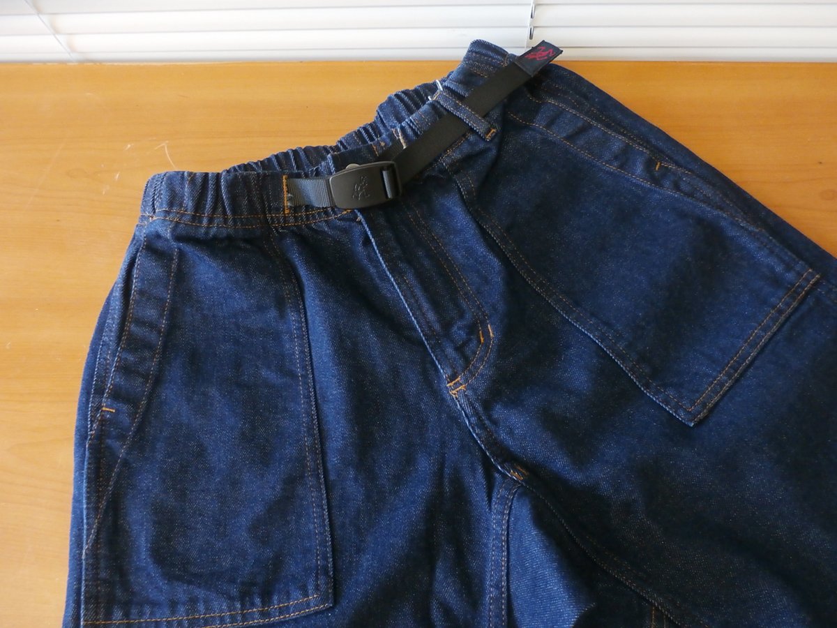 グラミチ ストレッチデニムルーズテーパードリッジパンツ タグ付き ストレッチデニムルーズテーパードリッジパンツ｜STRETCH DENIM LOOSE