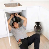 ディスポーザー取り外し工事（復旧用の「排水栓」をお持ちの場合）