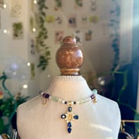 Power stone necklace 【 Fluorite】