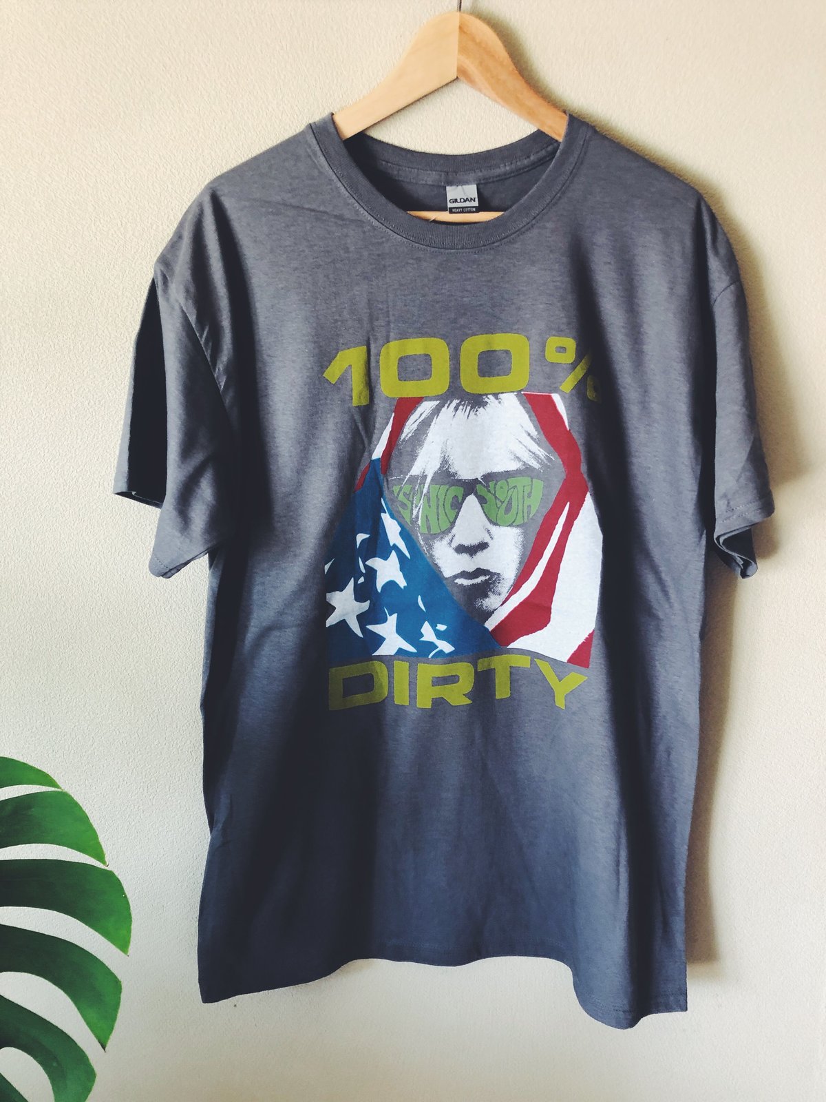 Sonic Youth 100% Dirty Tシャツ チャコールグレー/M | ah87...