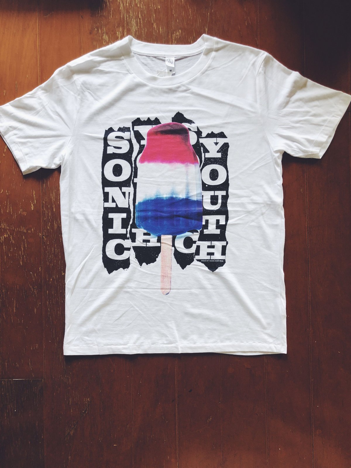 SONIC YOUTH BOMB POP オフィシャルTシャツ M SONIC YOUTH BOMB POP クルーネックバンドTシャツ｜フリークス