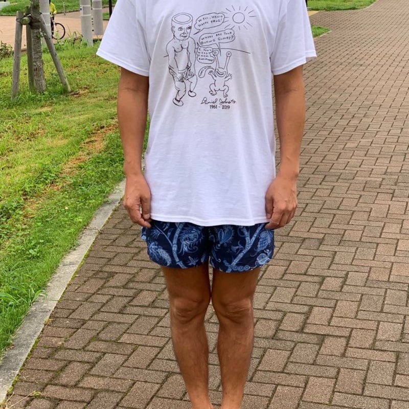 ダニエルジョンストン Tシャツ XL Hanes Tシャツ バンドTシャツ ロックTシャツ 半袖 (KR) ダニエル