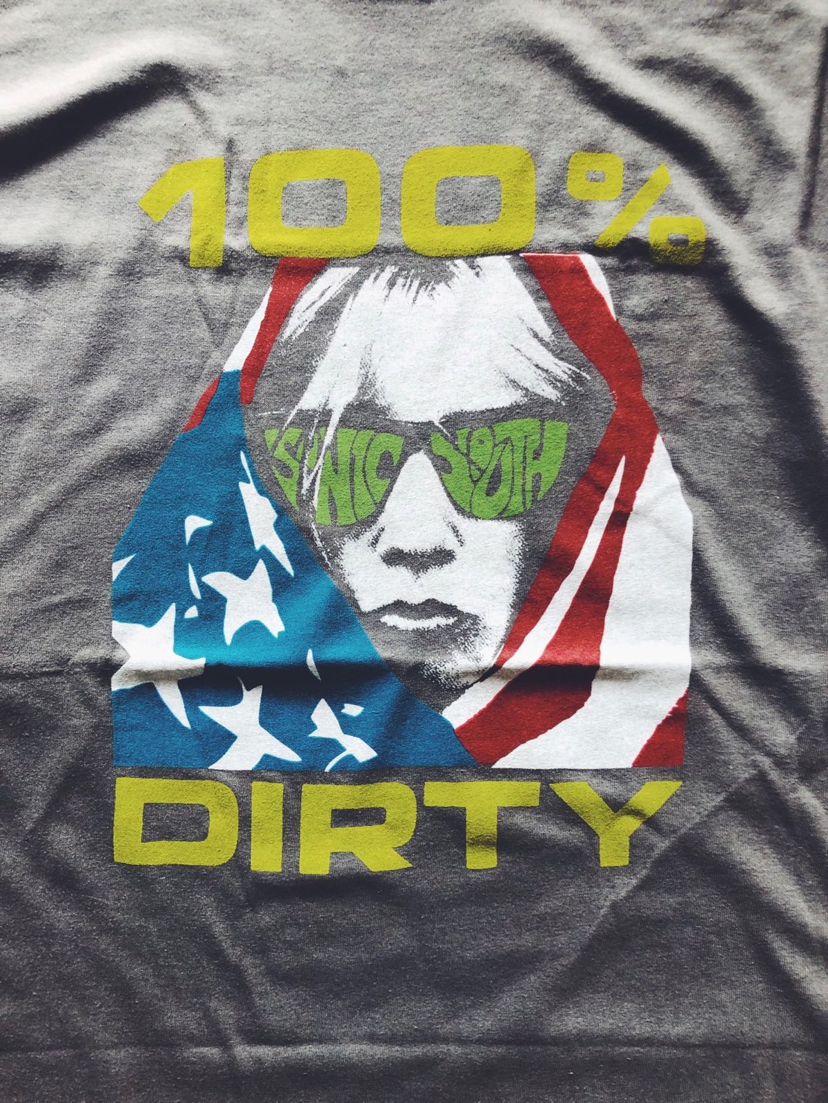 Sonic Youth 100% DIRTY Tシャツ L GILDAN Vintage Sonic Youth '100% Dirty' L/S T-Shirt – Justin Reed