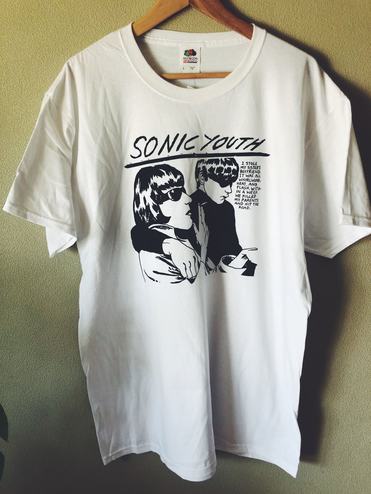 Sonic Youth Ｔシャツ Sonic Youth Goo Tシャツ ホワイト/L | ah8760 STORE