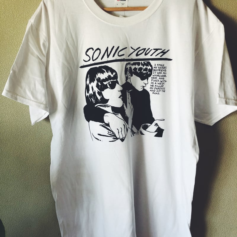 Sonic Youth Goo Tシャツ ホワイト/M | ah8760 STORE