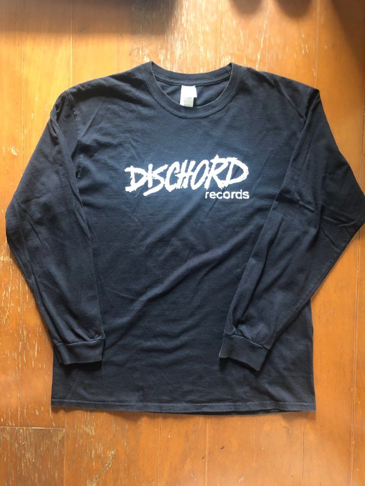 ディスコード・レコード Dischord Records L／S Tシャツ /オールド