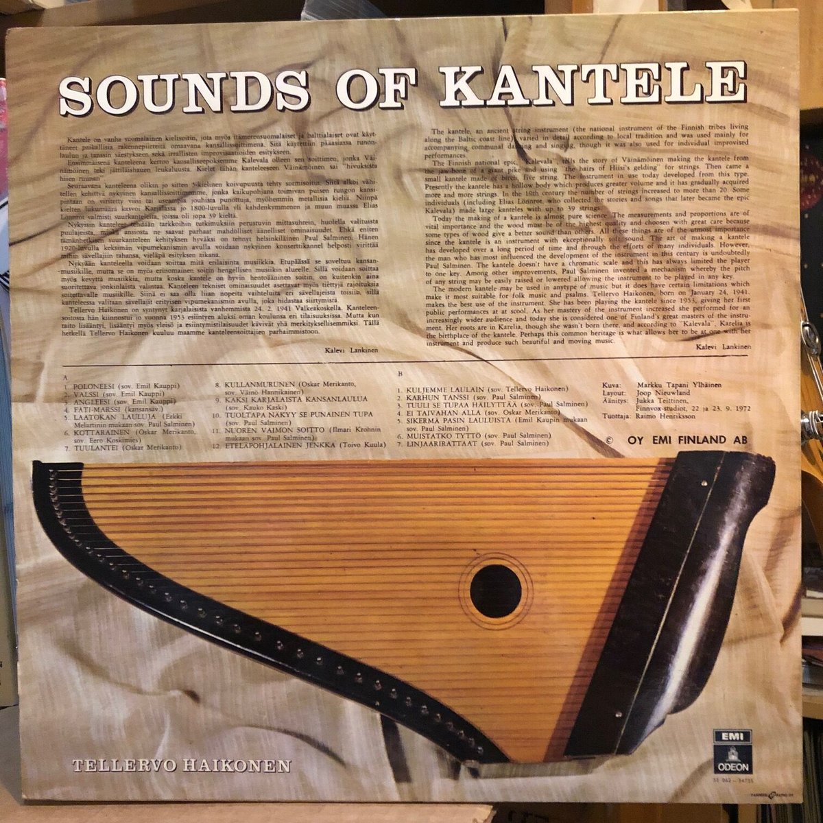 値下げしました］北欧フィンランドの音 カンテレ Tellervo Haikonen