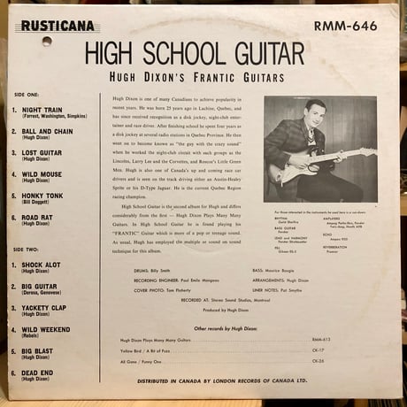 Hugh Dixon’s Frantic Guitars / HIGH SCHOOL GUITAR