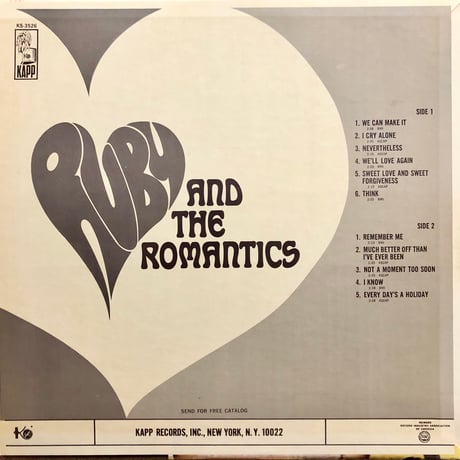 Ruby And The Romantics