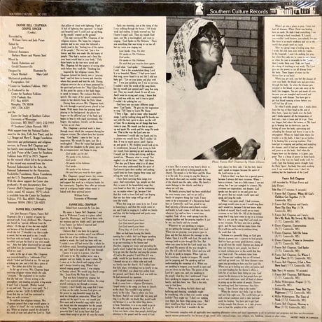 Fannie Bell Chapman / GOSPEL SINGER