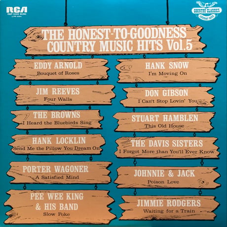 カントリー・クラシックス・リジェンダリー・シリーズ Vol.1-10 (10LP Set)