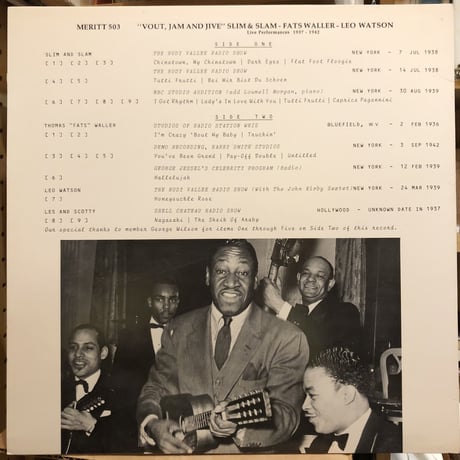 Various Artists / VOUT, JAM & JIVE