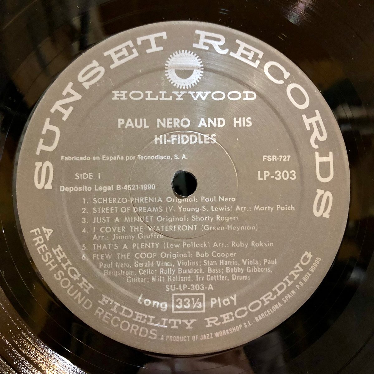 PAUL NERO & HIS HI FIDDLES | FUN FUN FUN RECORD