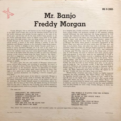 Freddy Morgan / MR. BANJO