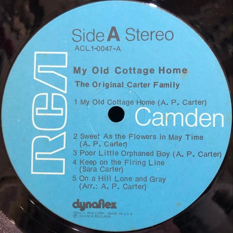 Original Carter Family / MY OLD COTTAGE HOME