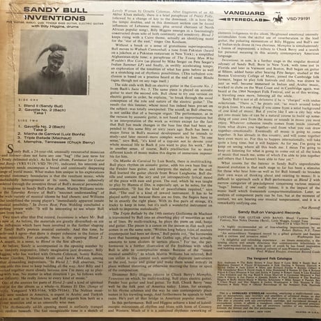 Sandy Bull / INVENTIONS