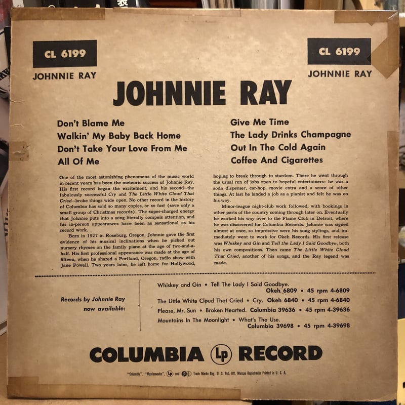 Johnny Ray / JOHNNY RAY | FUN FUN FUN RECORD
