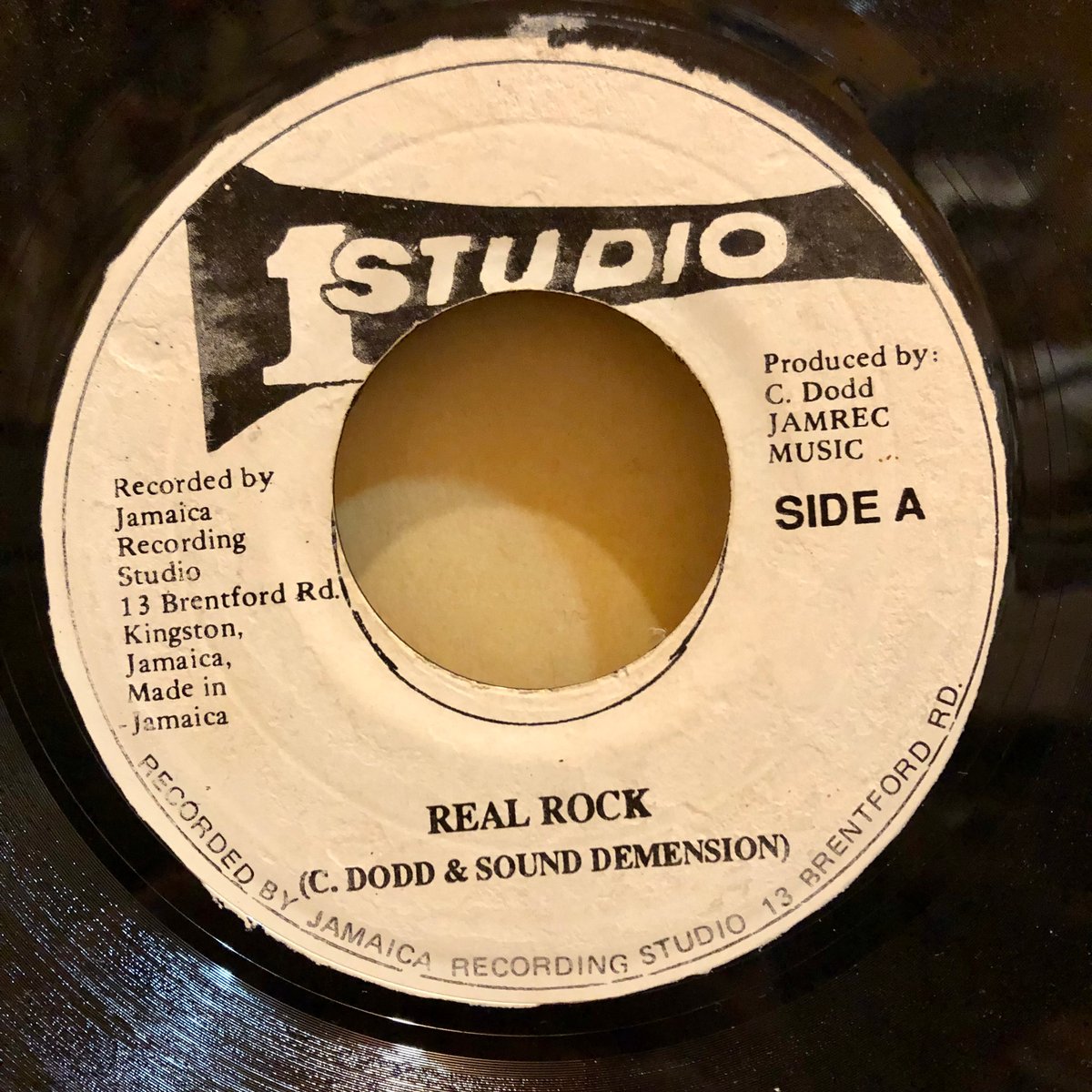 ☆名盤☆　レゲエ　７インチ　【REAL ROCK】C. DODD fit=scale-down,w=1200