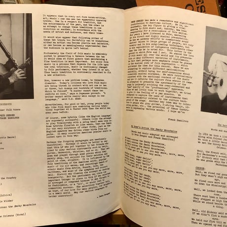 Pete Seeger And Frank Hamilton / NONESUCH AND OTHER FOLK TUNES