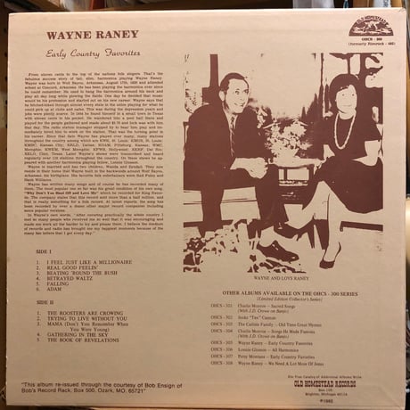 Wayne Raney / EARLY COUNTRY FAVORITES