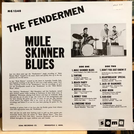 Fendermen / MULE SKINNER BLUES