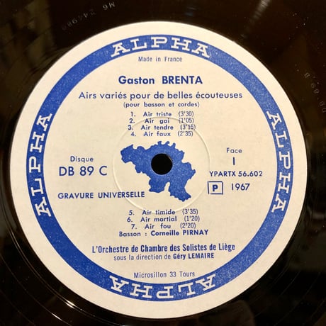 GASTON BRENTA / JACQUES LEDUC / PAUL-BAUDOUIN MICHEL