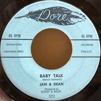 Jan And Dean / BABY TALK // JEANETTE, GET YOUR HAIR DONE