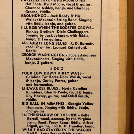 Various Artists / A COLLECTION OF MOUNTAIN SONGS