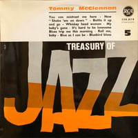 Tommy McClennan / “TREASURY OF JAZZ” NO 5 (10inch LP)