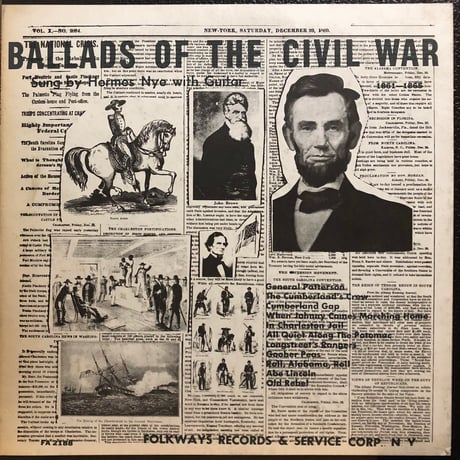 Hermes Nye / BALLADS OF THE CIVIL WAR (10inch LP)