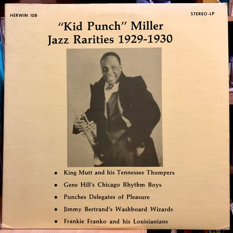 “Kid Punch” Miller / JAZZ RARITIES 1929-1930