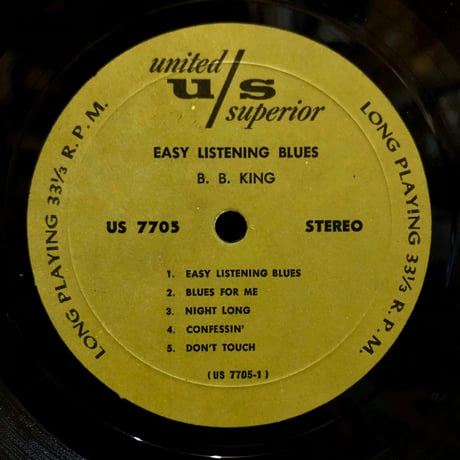 B.B. King / EASY LISTENING BLUES