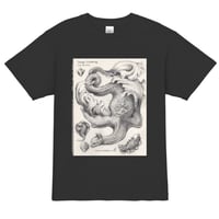 佐野藍個展限定Tシャツ「Image Combing」ブラック
