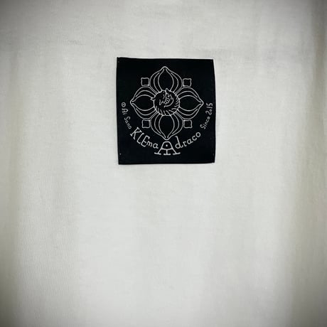 佐野藍個展限定Tシャツ "The Python Series is like Polaris" ビアンコブルイエ